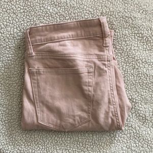 Peach/pink skinny pants